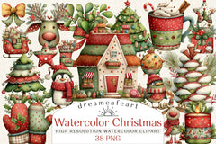Christmas Clipart Bundle - CraftNest - Digital Crafting and Art