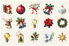 Christmas Clipart Bundle - CraftNest - Digital Crafting and Art