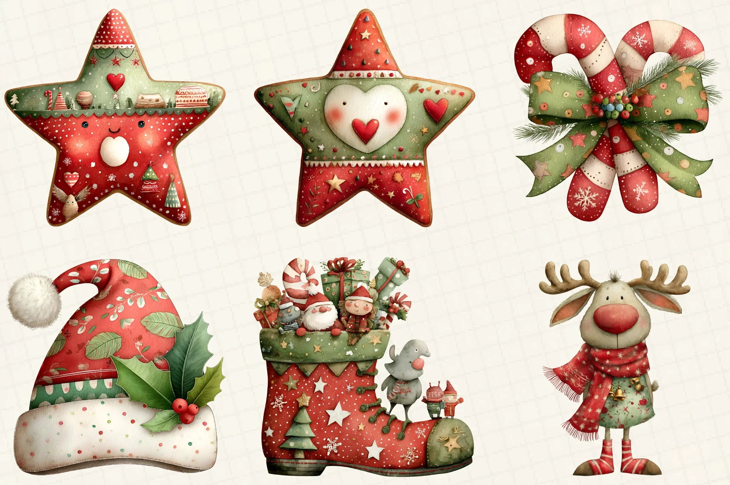 Christmas Clipart Bundle - CraftNest - Digital Crafting and Art
