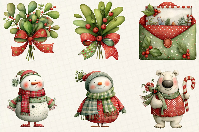 Christmas Clipart Bundle - CraftNest - Digital Crafting and Art