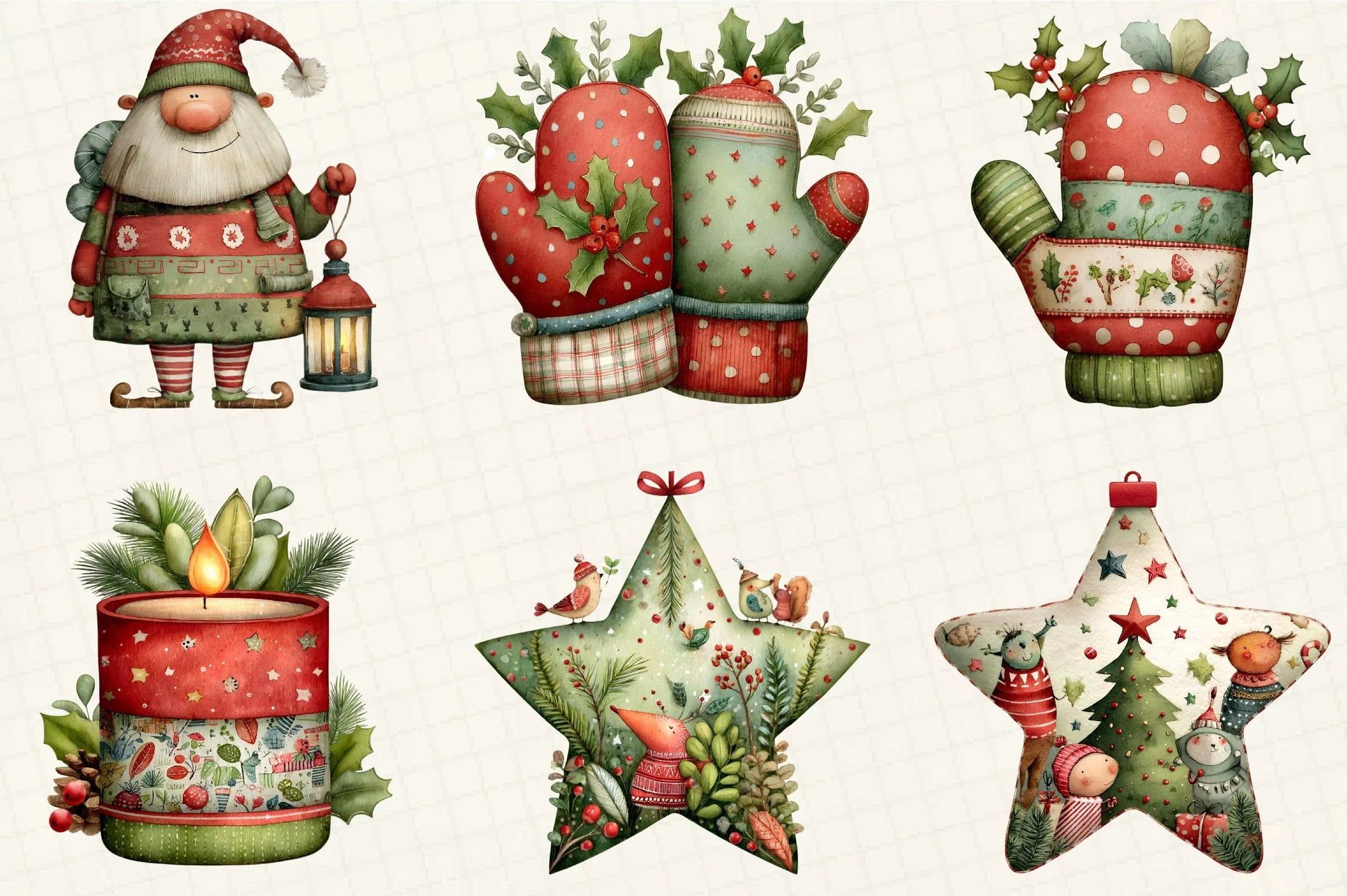 Christmas Clipart Bundle - CraftNest - Digital Crafting and Art