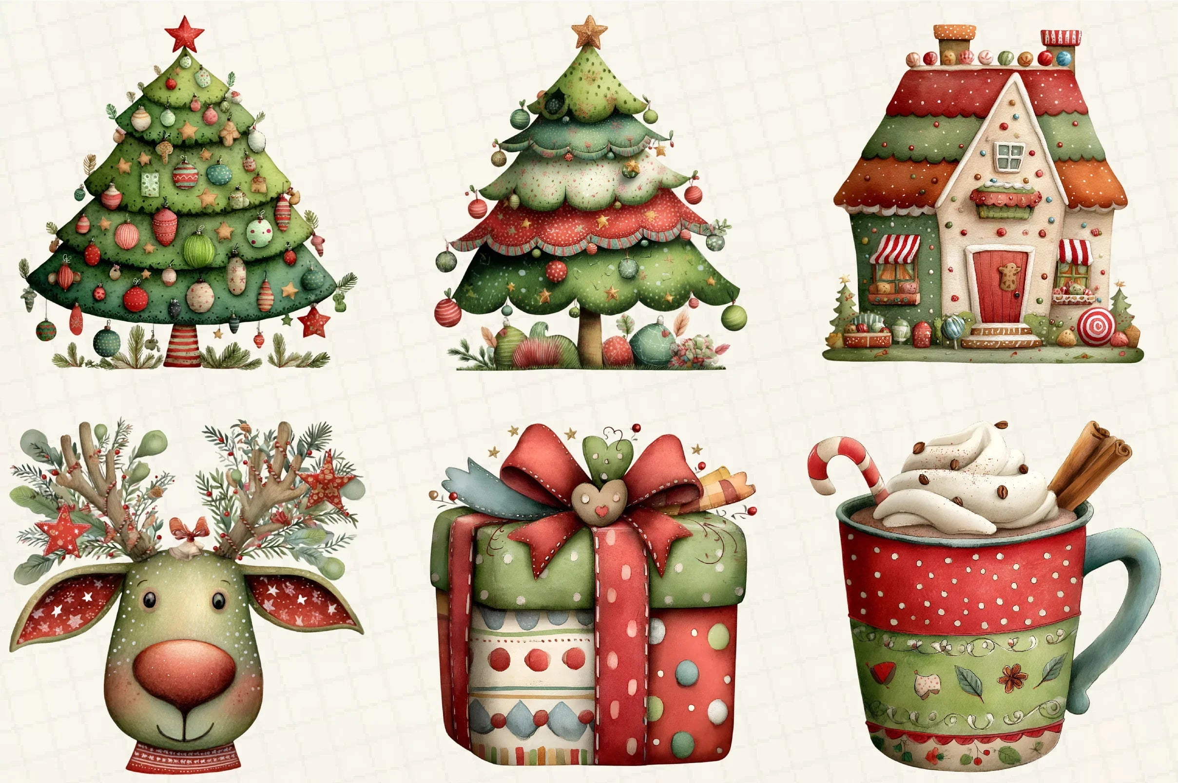 Christmas Clipart Bundle - CraftNest - Digital Crafting and Art