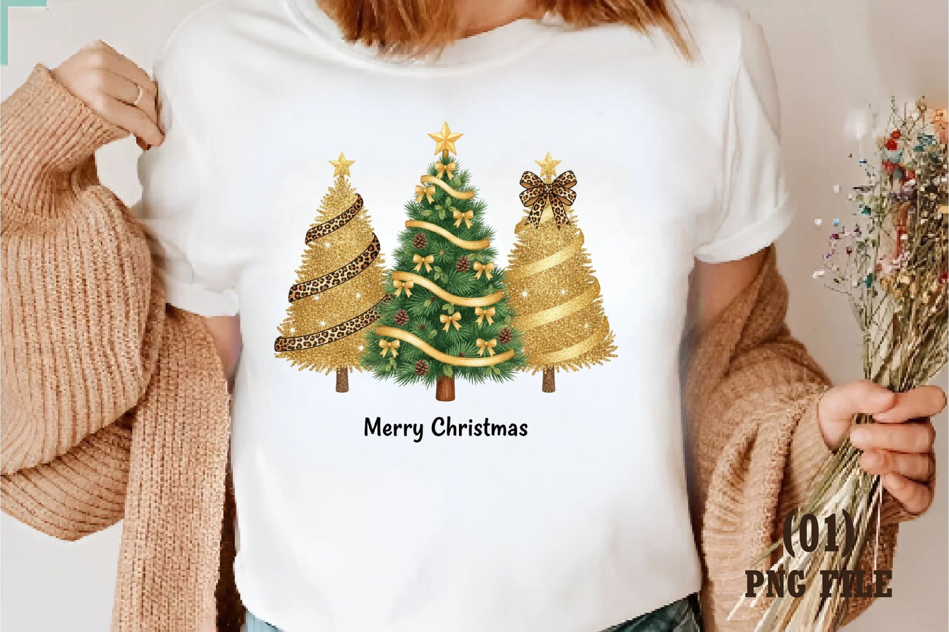 Christmas Tree Bow Clipart Bundle - CraftNest - Digital Crafting and Art