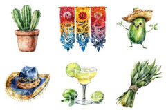 Cinco De Mayo Clipart Bundle 66 - CraftNest - Digital Crafting and Art