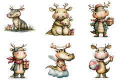 Crocodile Clipart Bundle - CraftNest - Digital Crafting and Art