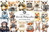 Cute Animals Photographer Clipart Bundle 5675