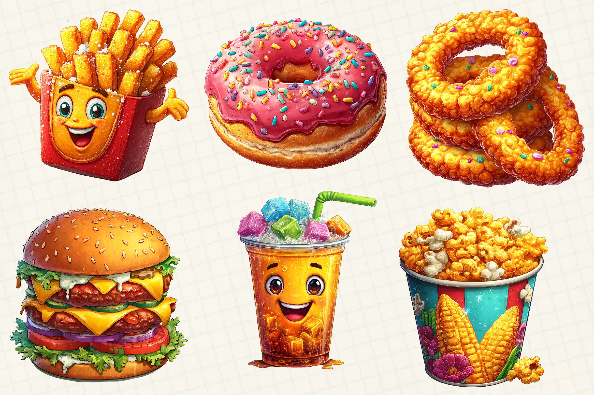 Fast Food Clipart Bundle