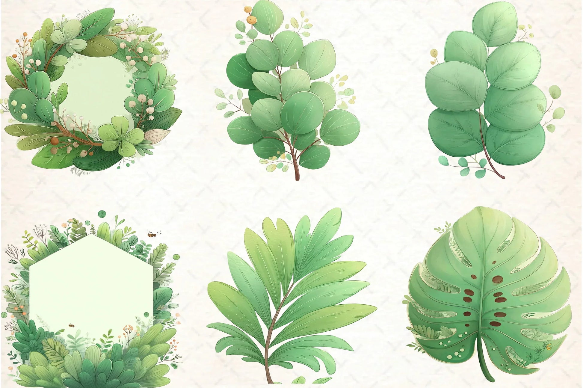Foliage Clipart Bundle - CraftNest - Digital Crafting and Art