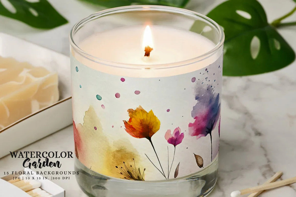 Watercolor Garden - Floral - CraftNest - Digital Crafting and Art