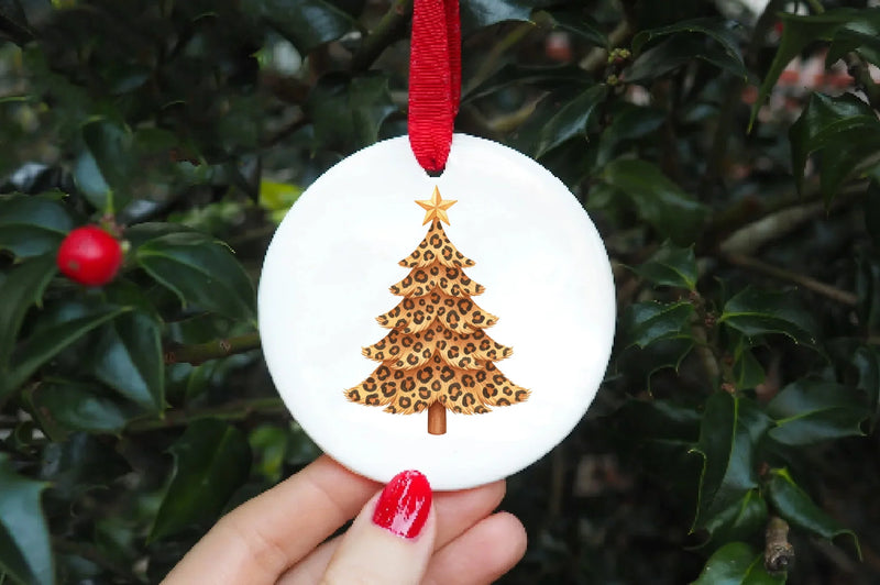 Leopard Print Christmas Tree Clipart Bundle - CraftNest - Digital Crafting and Art