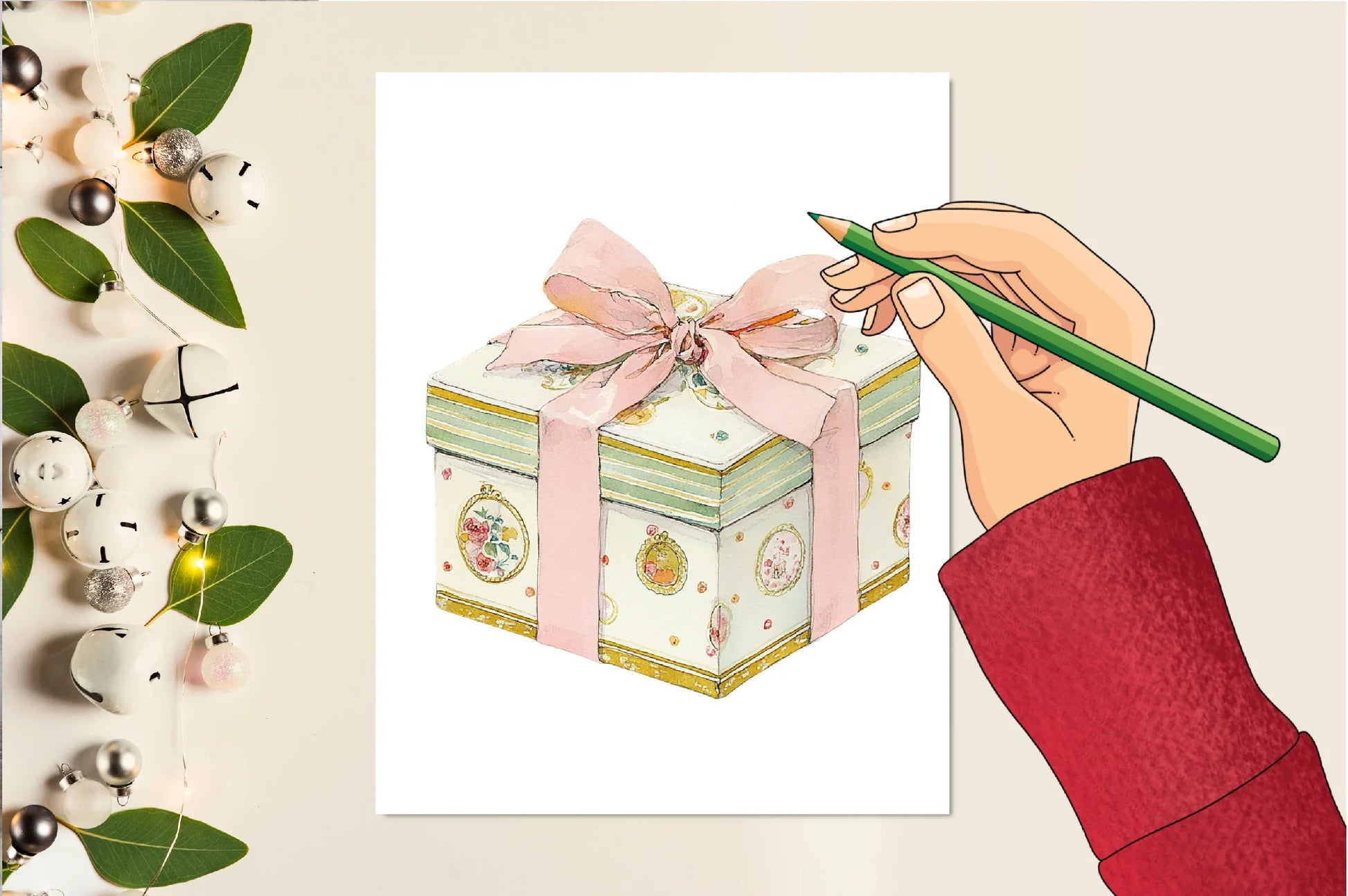 Pastel Rococo Clipart Bundle Set - CraftNest - Digital Crafting and Art