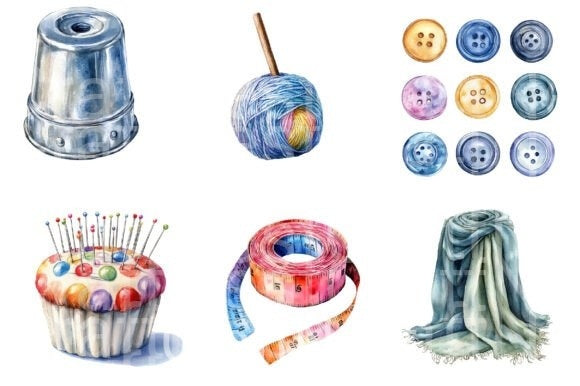 Seamstress Clipart Bundle 2 - CraftNest - Digital Crafting and Art