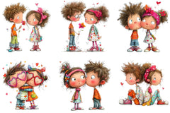 Valentine Couple Clipart Bundle - CraftNest - Digital Crafting and Art