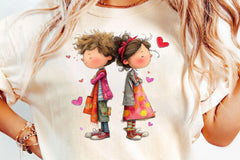 Valentine Couple Clipart Bundle - CraftNest - Digital Crafting and Art