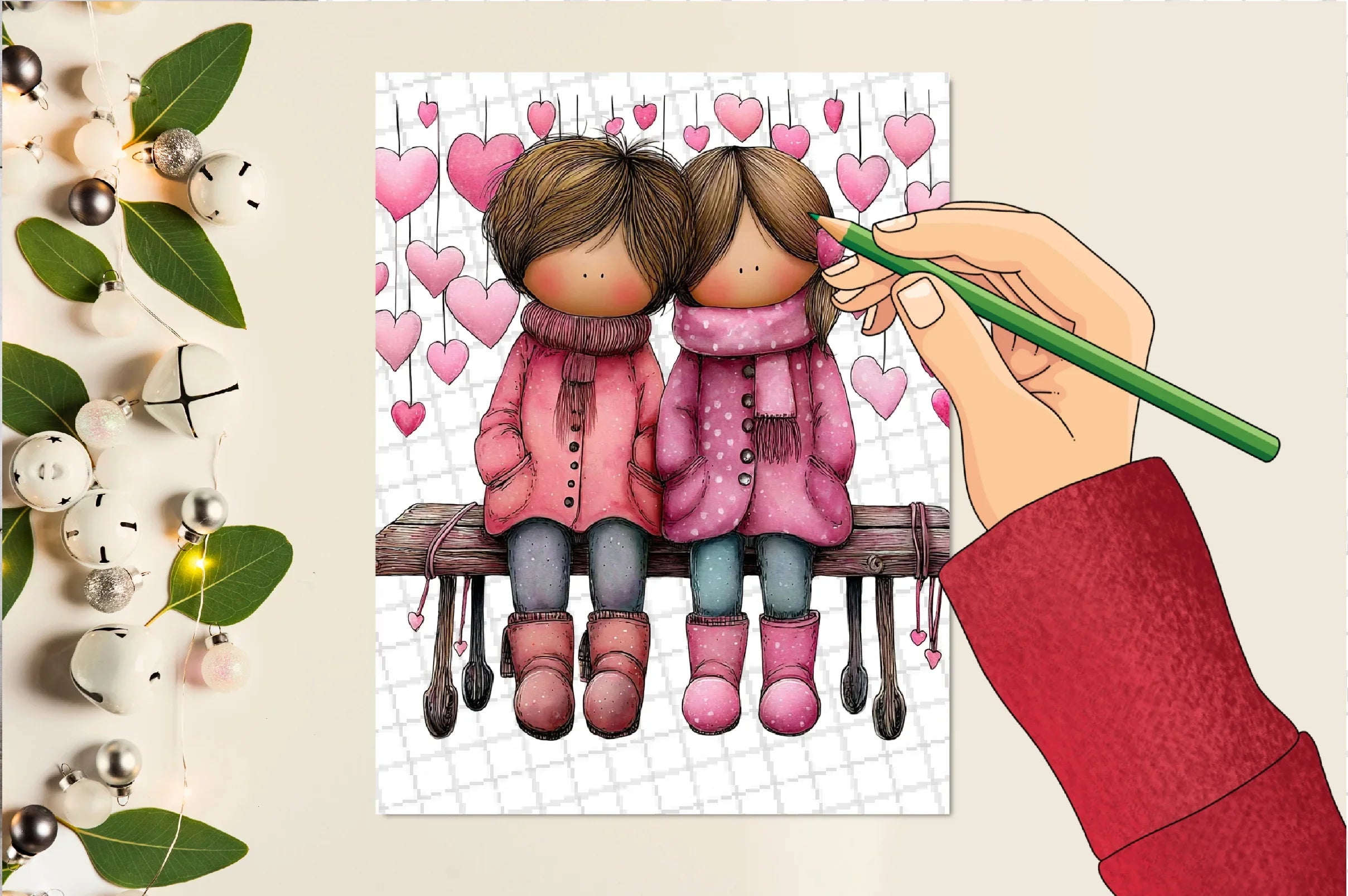 Valentine's Day Love Clipart Bundle - CraftNest - Digital Crafting and Art