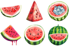 Watermelon Clipart - CraftNest - Digital Crafting and Art