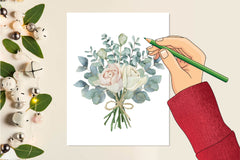 Wedding Flowers Clipart Bundle - CraftNest - Digital Crafting and Art