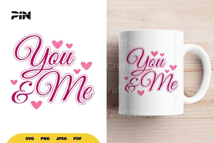 Wedding You Me SVG Bundle - CraftNest - Digital Crafting and Art
