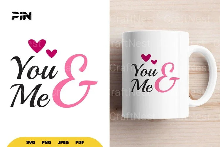 Wedding You Me SVG Bundle - CraftNest - Digital Crafting and Art