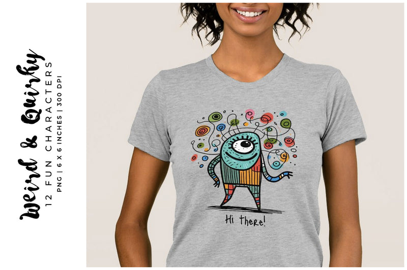 Weird and Quirky - Characters - CraftNest - Digital Crafting and Art