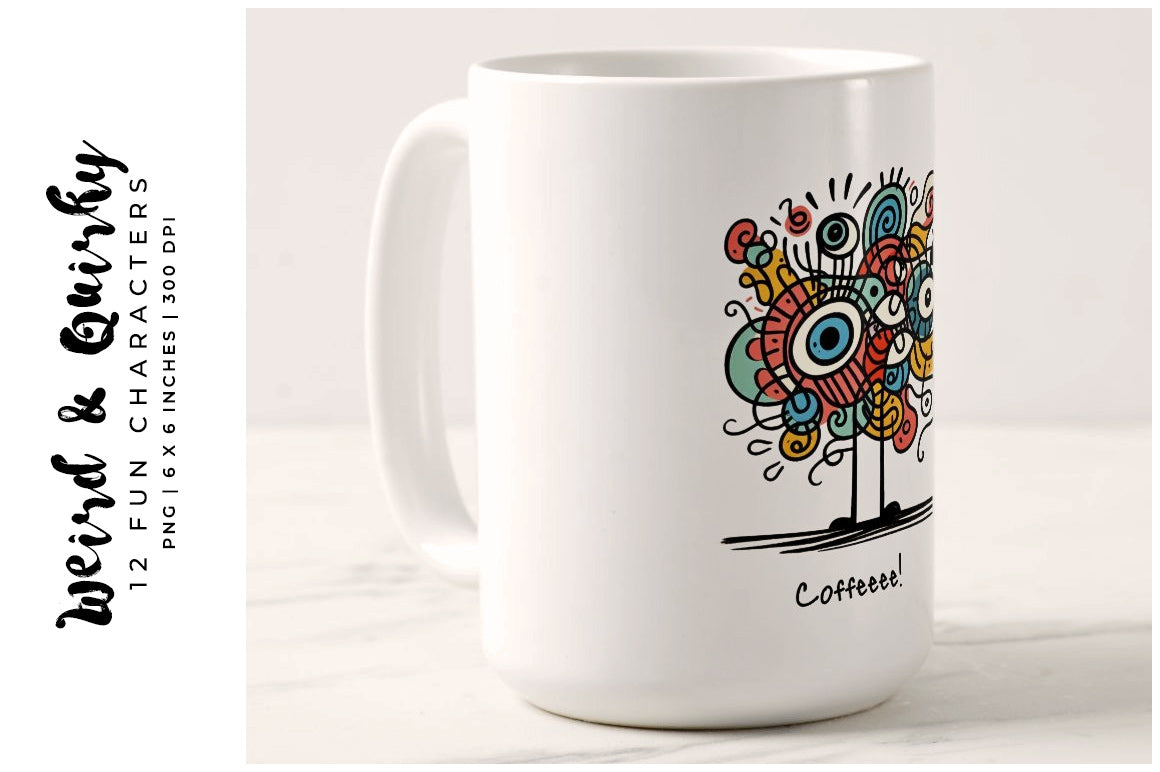 Weird and Quirky - Characters - CraftNest - Digital Crafting and Art