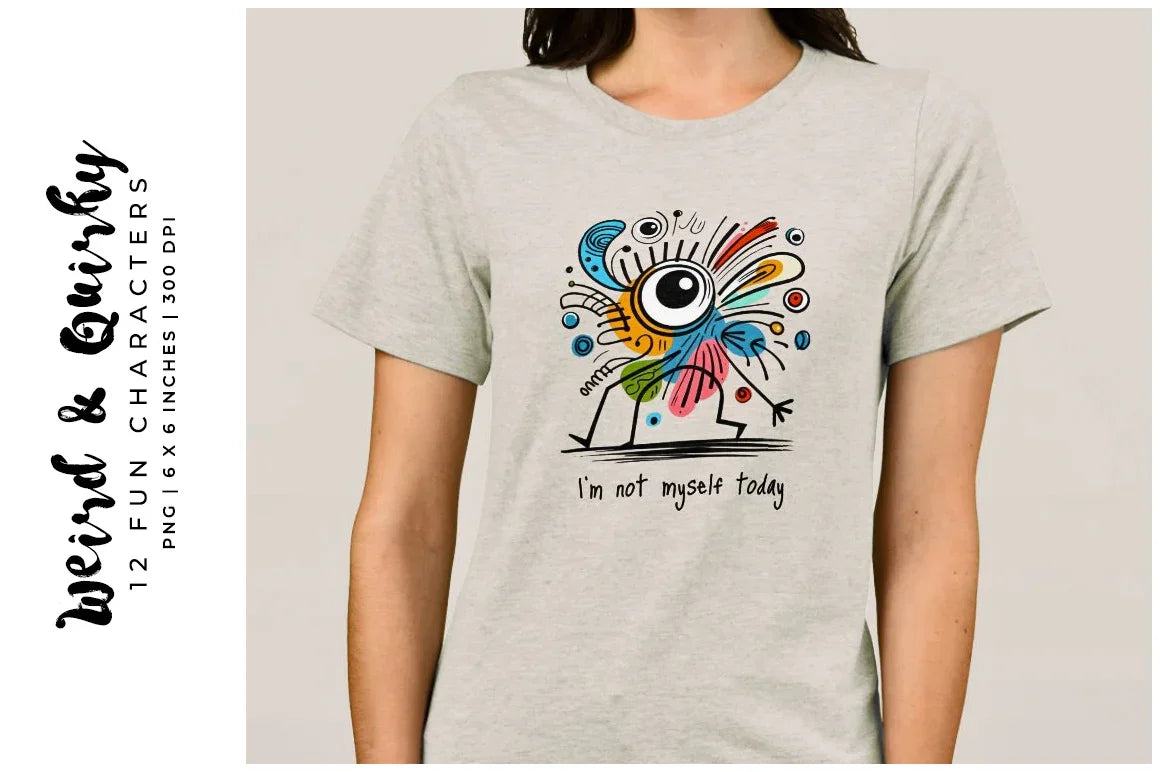 Weird and Quirky - Characters - CraftNest - Digital Crafting and Art