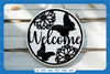Welcome Sign Laser Cut SVG Bundle - Clipart Collection
