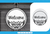 Welcome Sign Laser Cut SVG Bundle