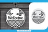 Welcome Sign Laser Cut SVG Bundle - Clipart Collection