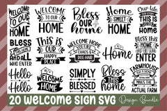 A Welcome SVG Bundle - CraftNest - Digital Crafting and Art