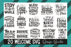 Welcome SVG Bundle - CraftNest - Digital Crafting and Art