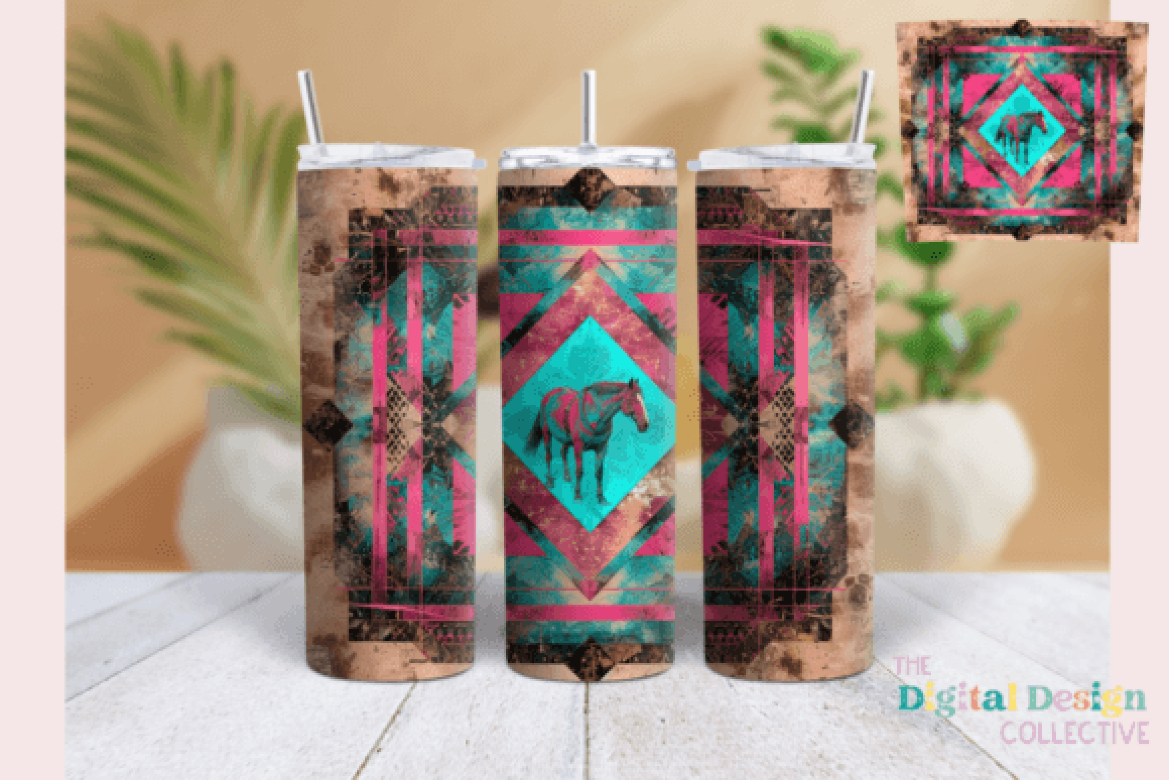 Western Design Tumbler Bundle
