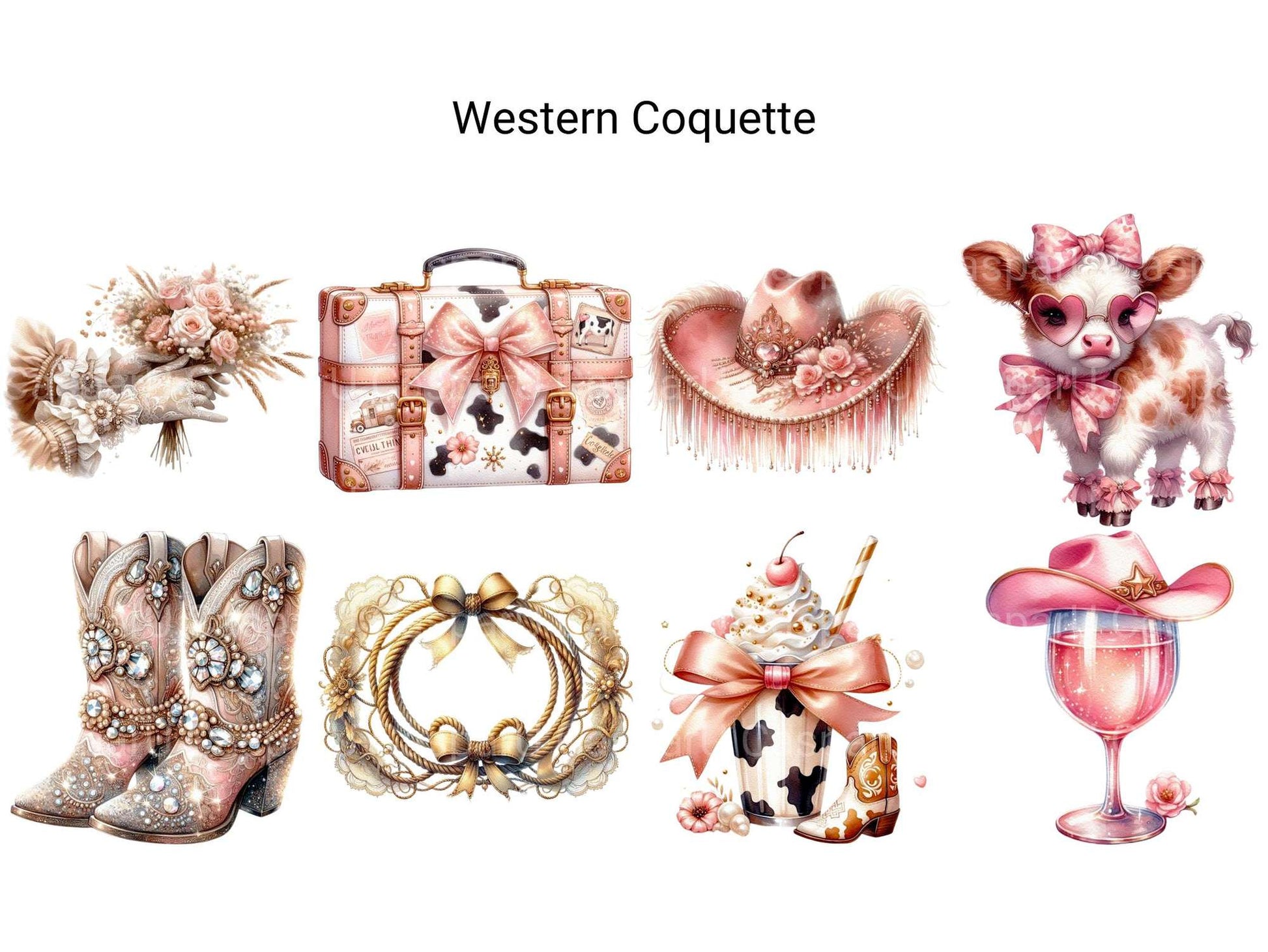 Western Coquette - CraftNest - Digital Crafting and Art