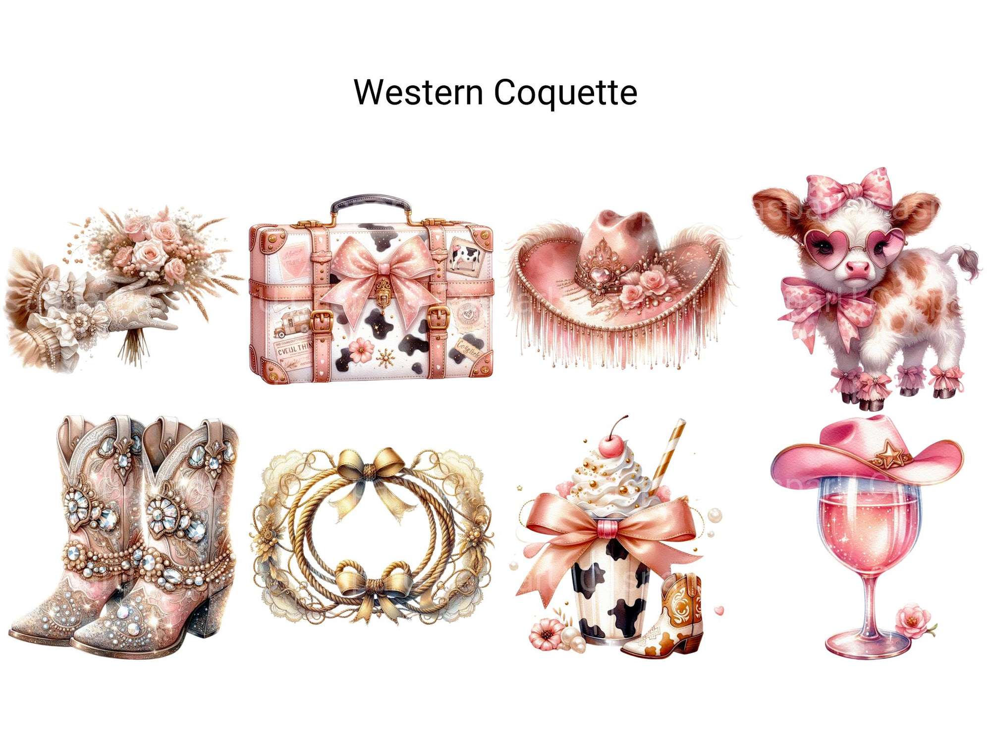 Western Coquette - CraftNest - Digital Crafting and Art