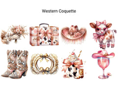 Western Coquette - CraftNest - Digital Crafting and Art