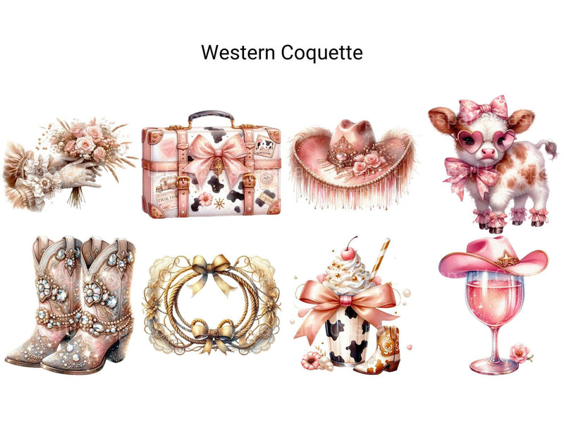 Western Coquette - CraftNest - Digital Crafting and Art