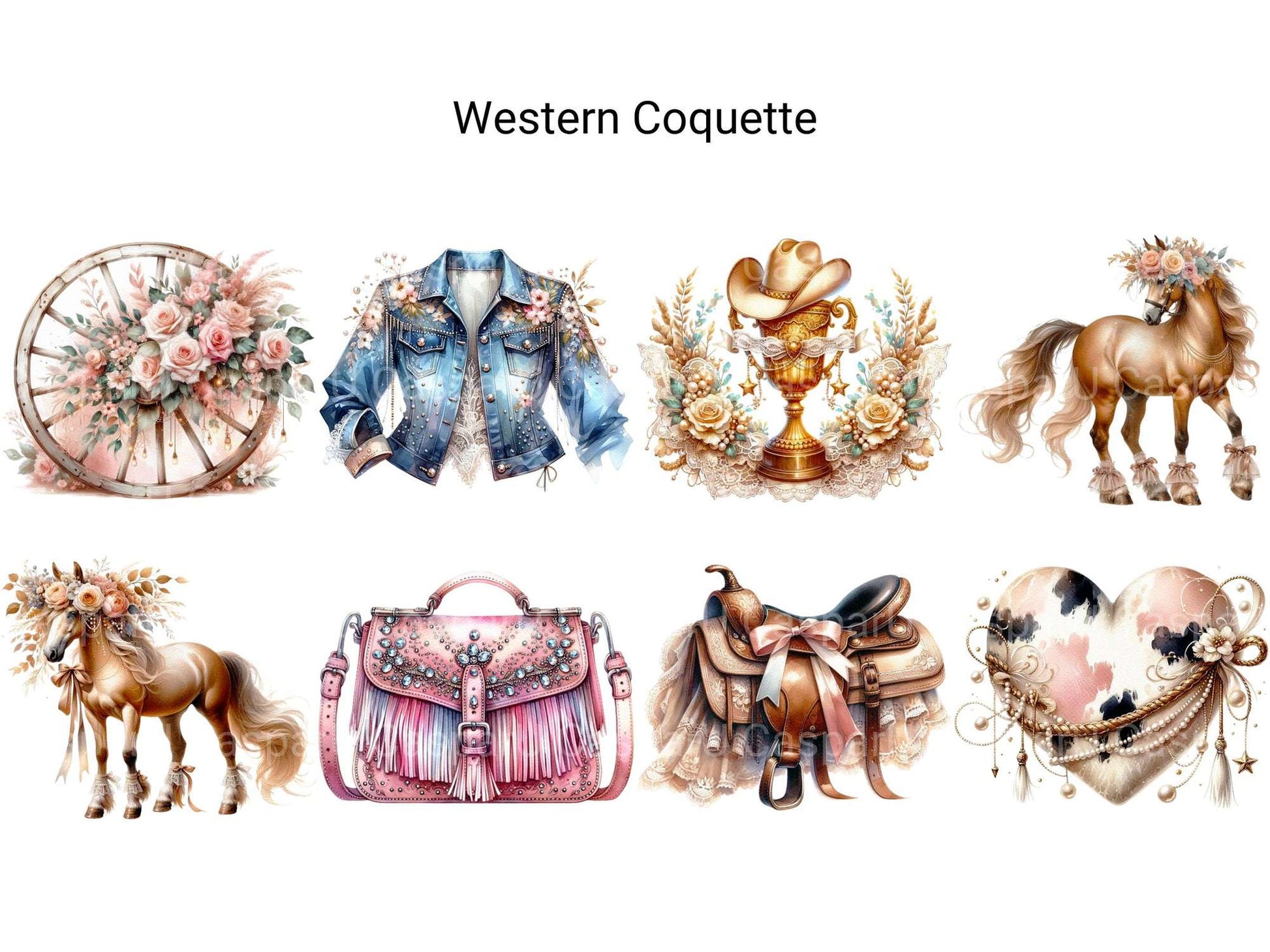 Western Coquette - CraftNest - Digital Crafting and Art