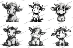 Whimsical Baby Animal Clipart Bundle - CraftNest - Digital Crafting and Art