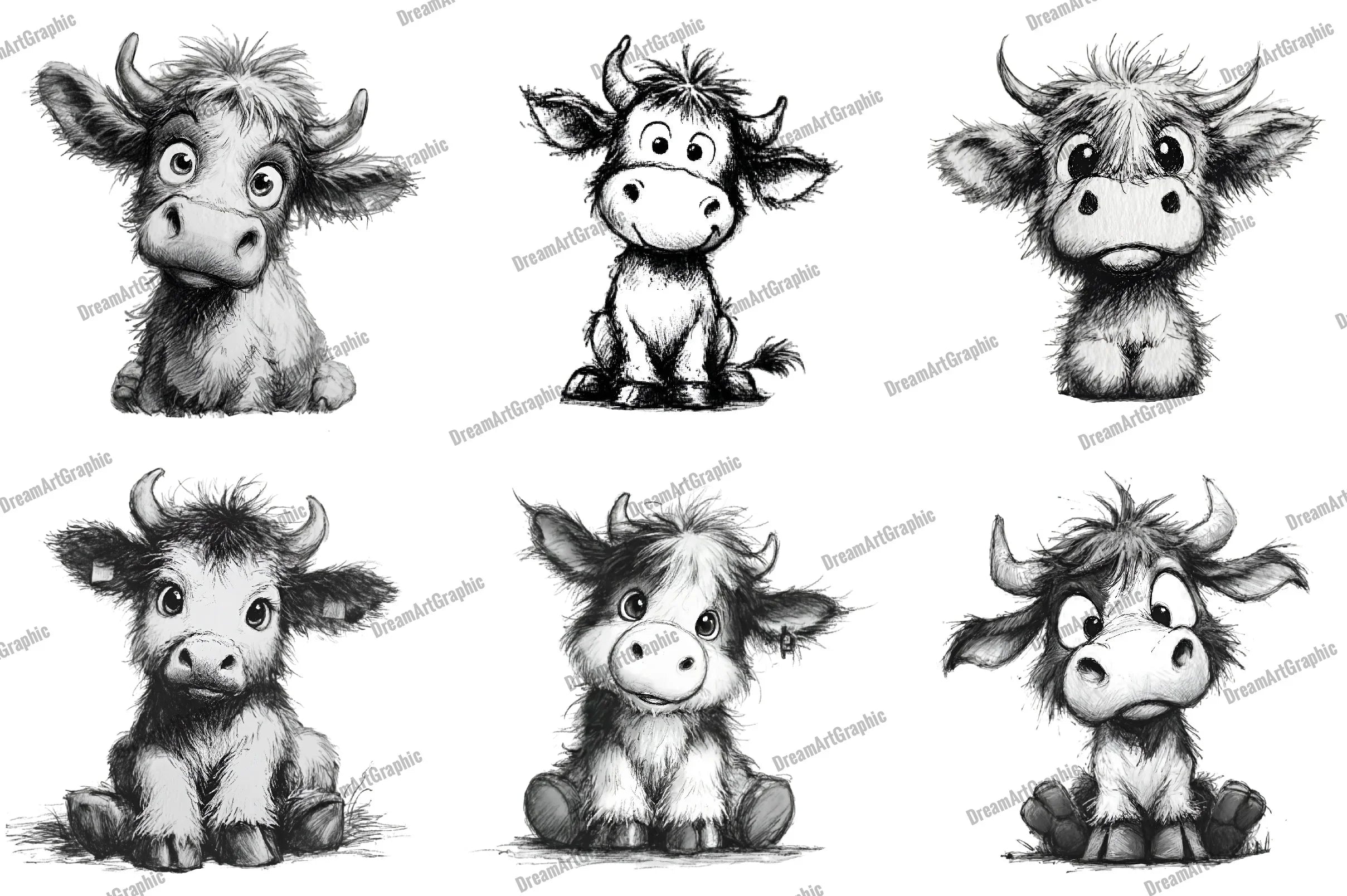 Whimsical Baby Animal Clipart Bundle - CraftNest - Digital Crafting and Art