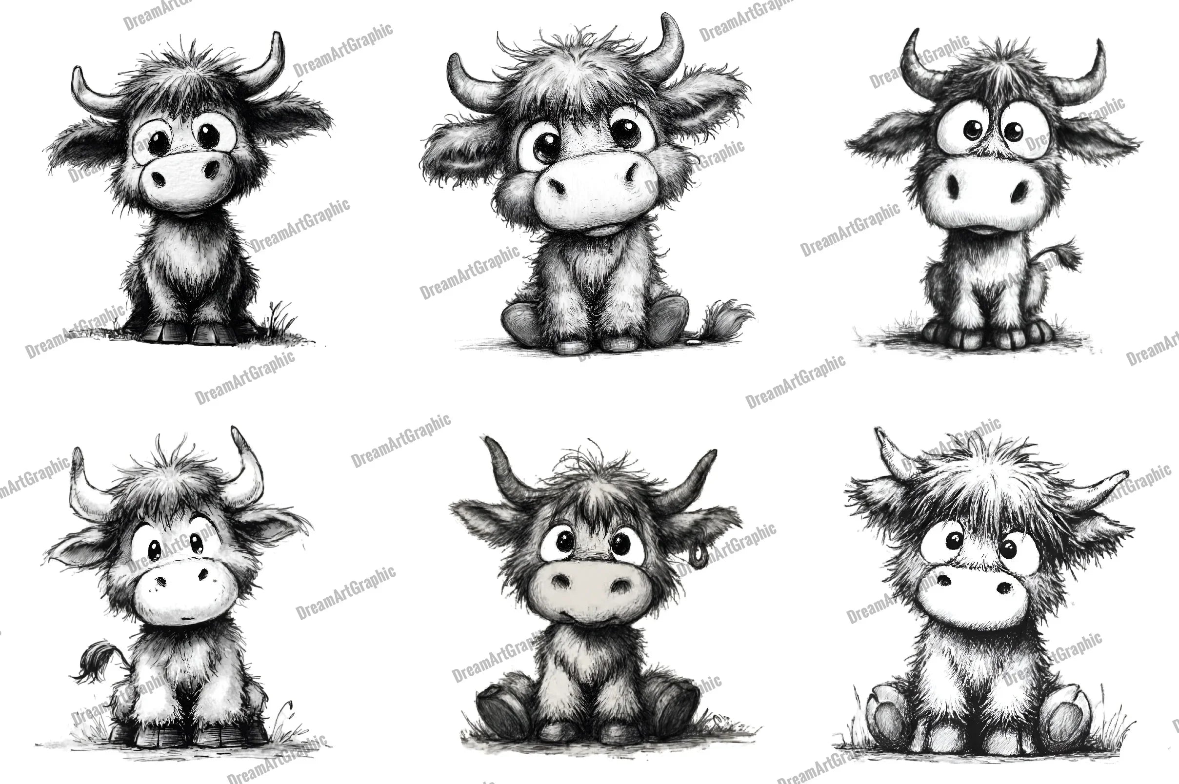 Whimsical Baby Animal Clipart Bundle - CraftNest - Digital Crafting and Art