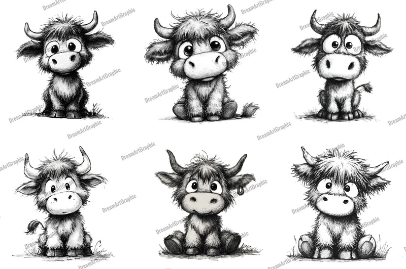 Whimsical Baby Animal Clipart Bundle - CraftNest - Digital Crafting and Art