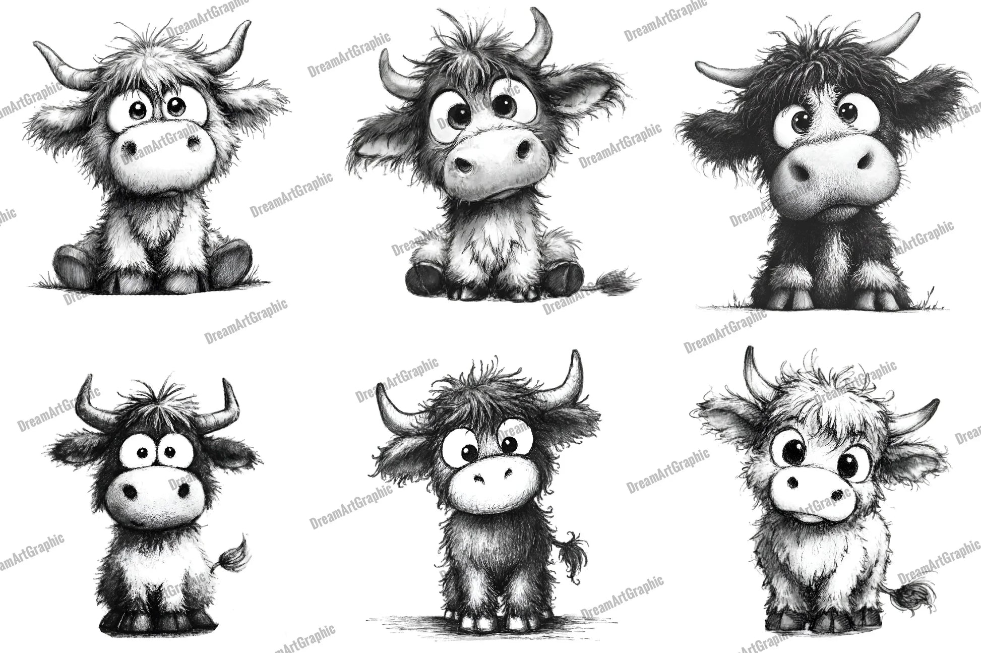 Whimsical Baby Animal Clipart Bundle - CraftNest - Digital Crafting and Art