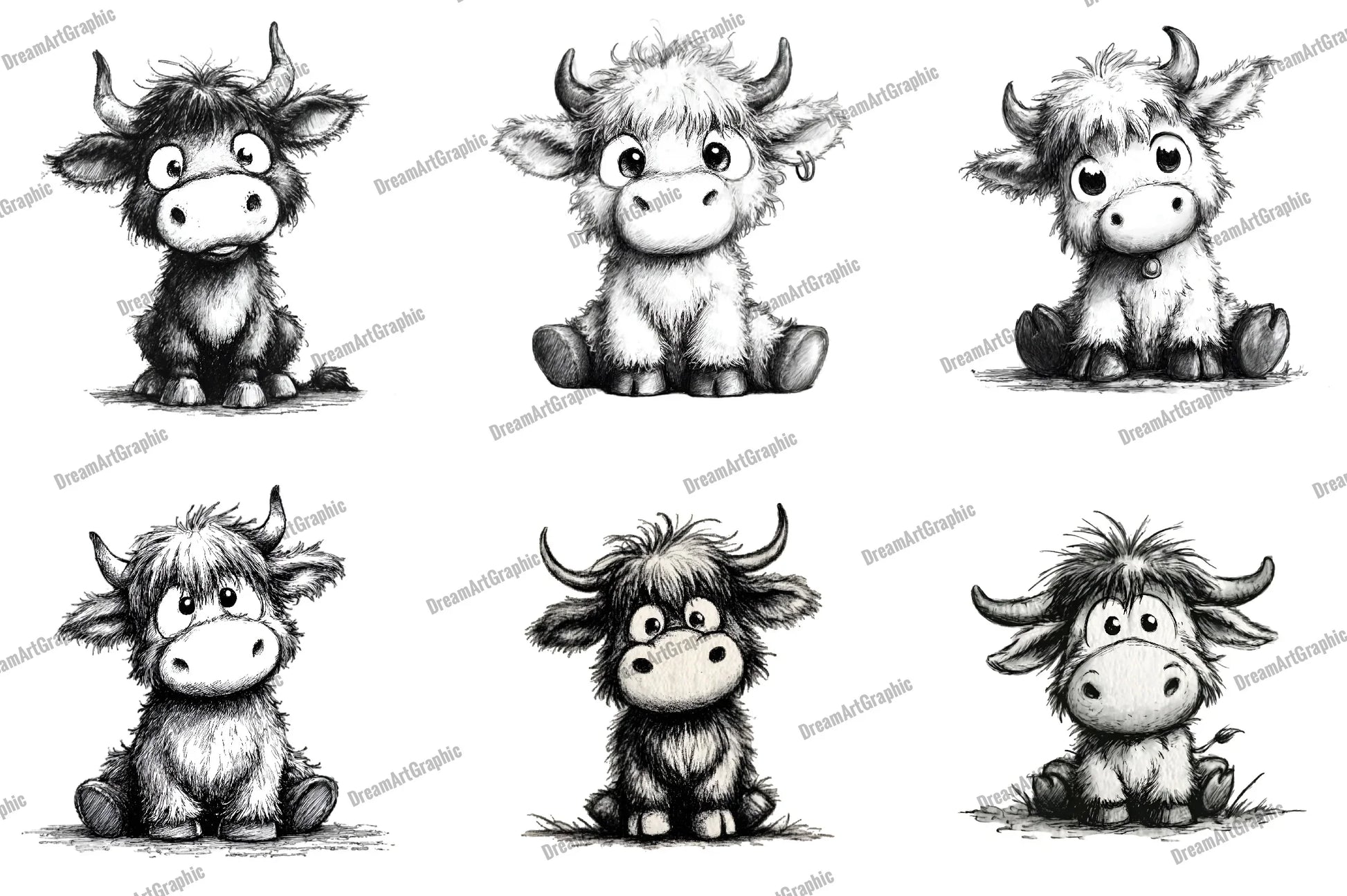Whimsical Baby Animal Clipart Bundle - CraftNest - Digital Crafting and Art