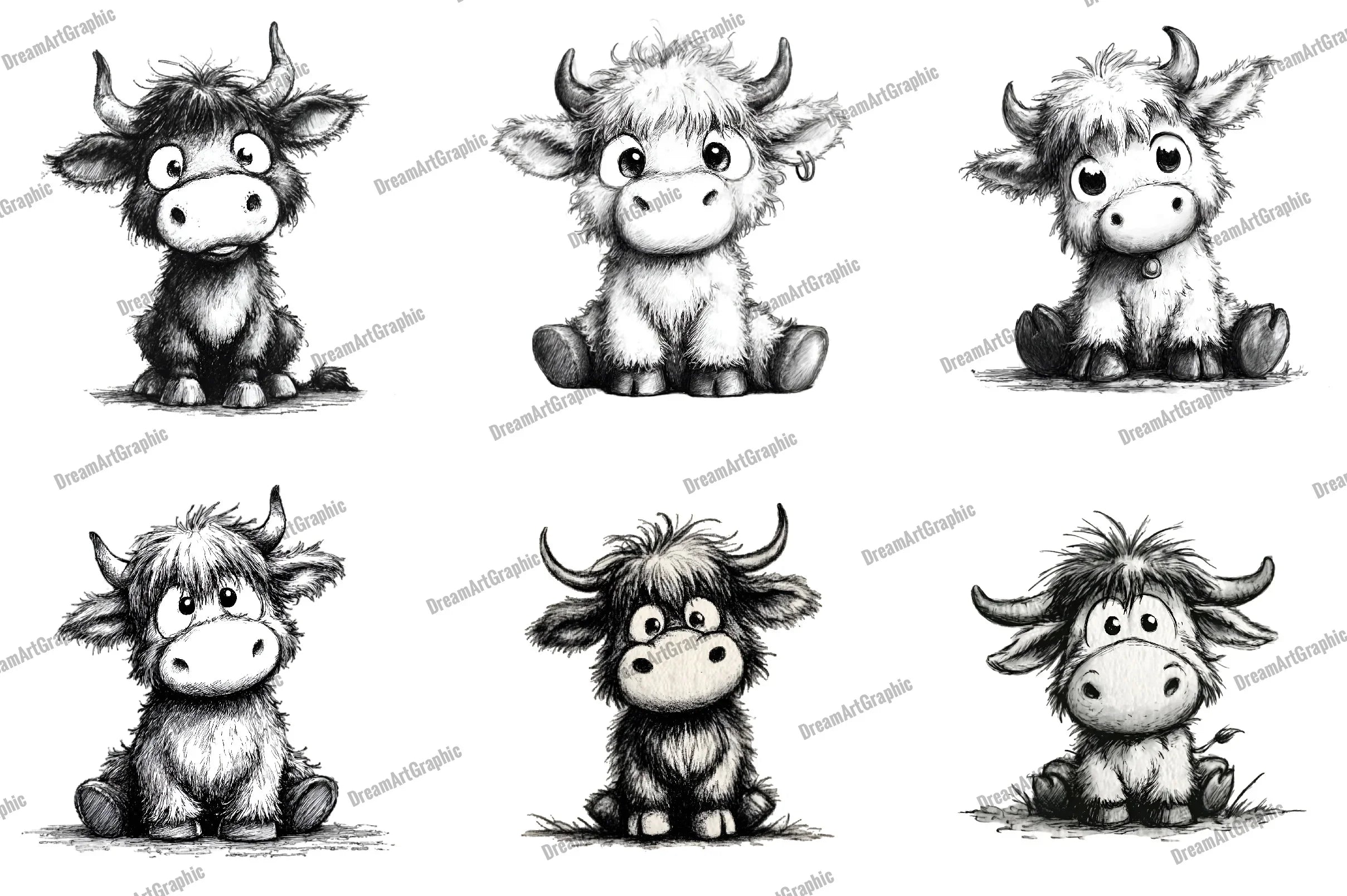 Whimsical Baby Animal Clipart Bundle - CraftNest - Digital Crafting and Art