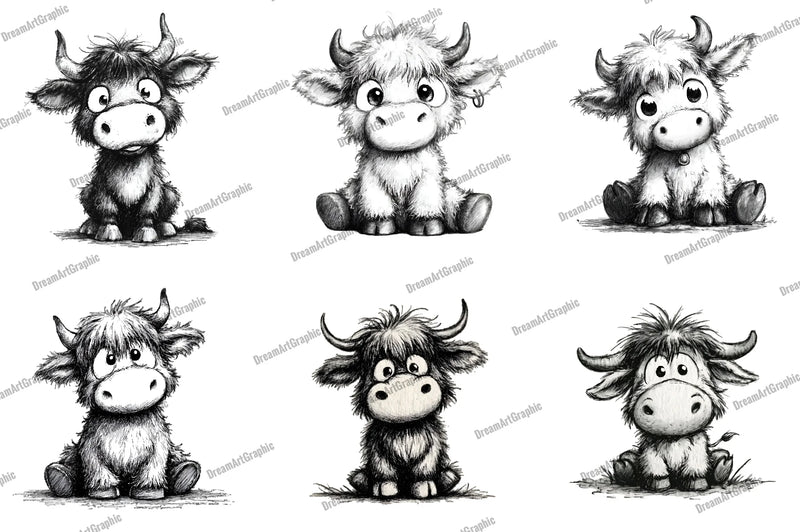 Whimsical Baby Animal Clipart Bundle - CraftNest - Digital Crafting and Art