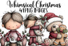 Whimsical Christmas Clipart Bundle