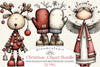 Whimsical Christmas Clipart Bundle