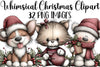 Whimsical Christmas Clipart Bundle