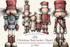 Whimsical Christmas Nutcracker Clipart Bundle