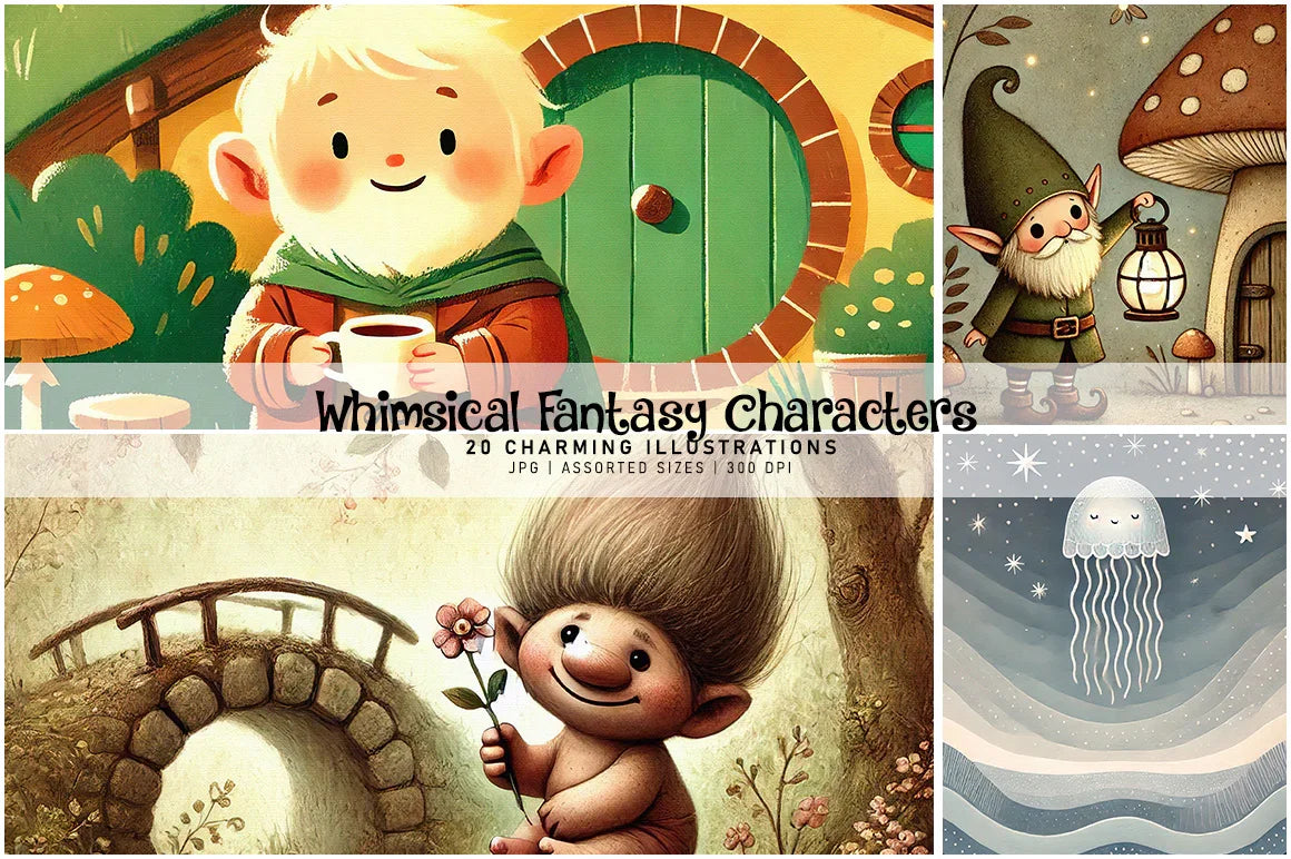 Whimsy Characters Whimsical Fantasy Characters - Nursery